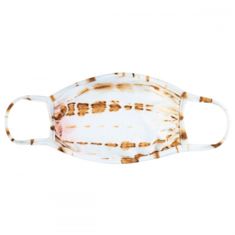 2 for $20! GOLDEN TIE DYE FACE MASK - Picture 2 of 9